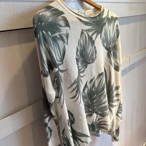 Show Me Your Mum Palm Bonfire Sweater